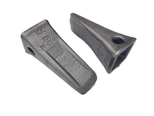 Resistência alta de Bucket Tips Abrasion da máquina escavadora dos dentes da cubeta da substituição da dureza