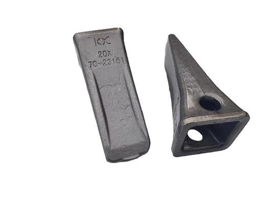 A série de Kobelco forjou peças sobresselentes da maquinaria do movimento de terras dos dentes 20X-70-23161 da cubeta