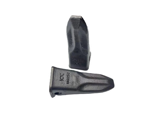 Os dentes 1u3252 8e6464 da cubeta do Backhoe do Jcb do carregador da roda do Oem personalizaram