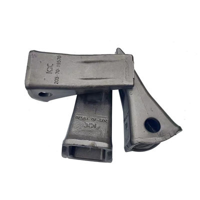 Proteção de corrosão alta de Wear Parts da máquina escavadora dos dentes da cubeta do Backhoe da rigidez