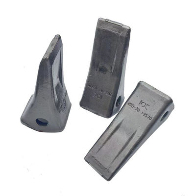 205-19570 os dentes resistentes da cubeta balançam os dentes para a máquina escavadora 48-52HRC