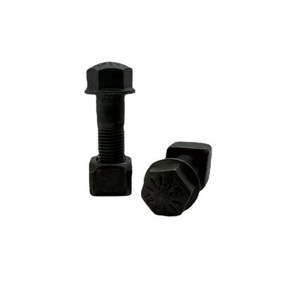Máquina escavadora Track Bolts Grade da personalização 8 parafusos principais lisos do arado
