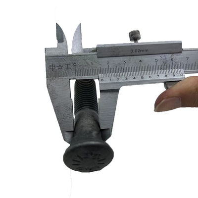Máquina escavadora Parts da esteira rolante dos parafusos e das porcas de trilha da dureza HRC52-58 inoxidável
