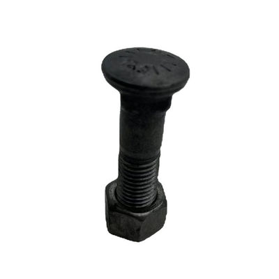 parafuso M36 do arado do segmento de Bulldozer Track Bolts da máquina escavadora de 40Cr 35CrMo